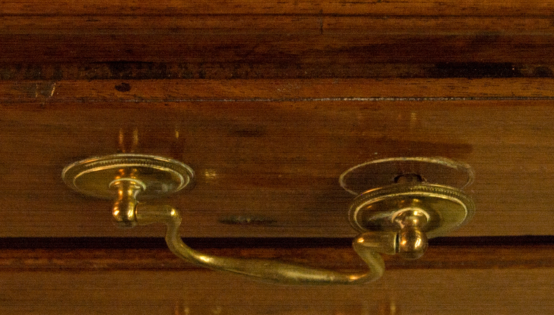 Antique English Walnut Slant Front Secretary