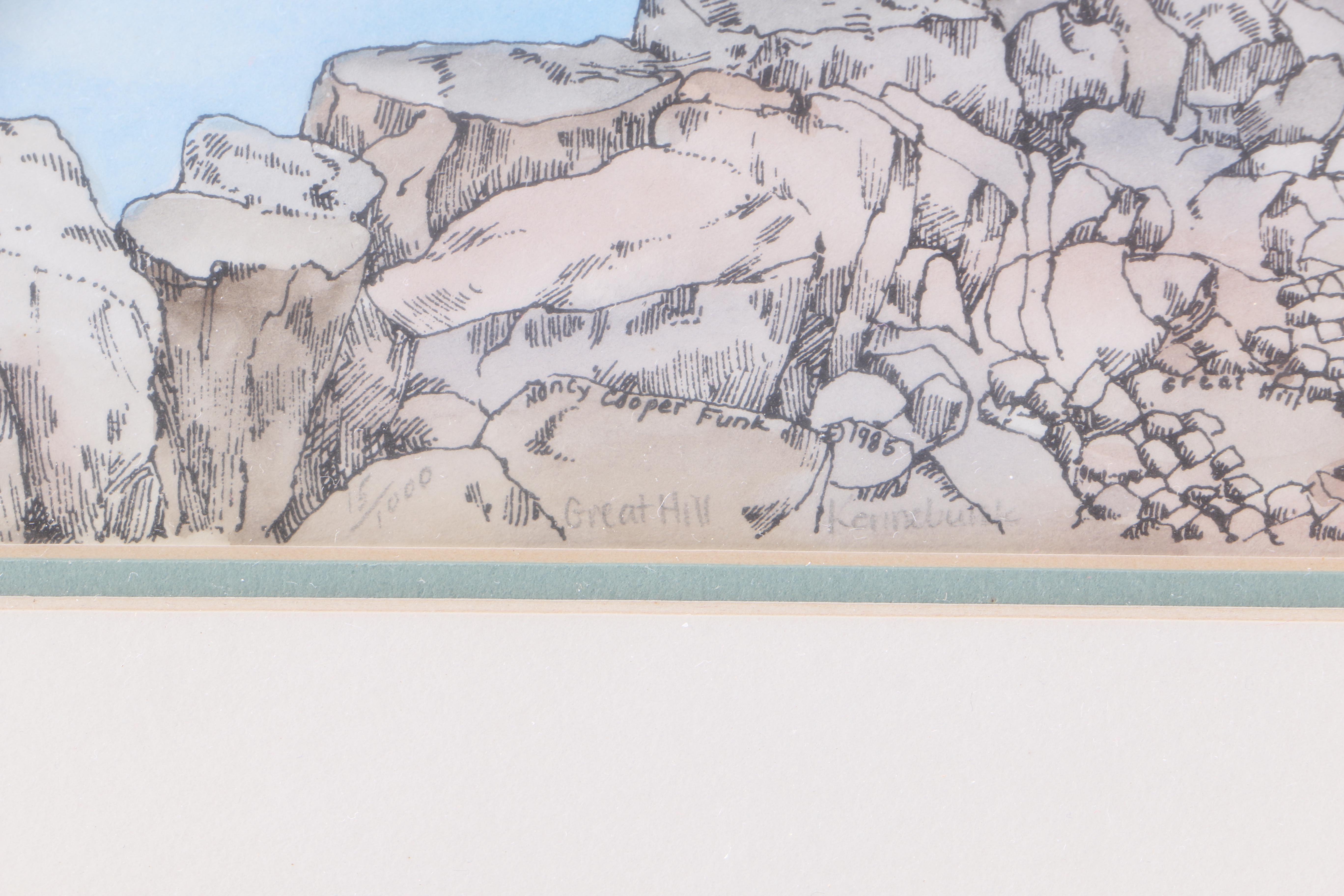 Framed Limited Edition Landscape Prints