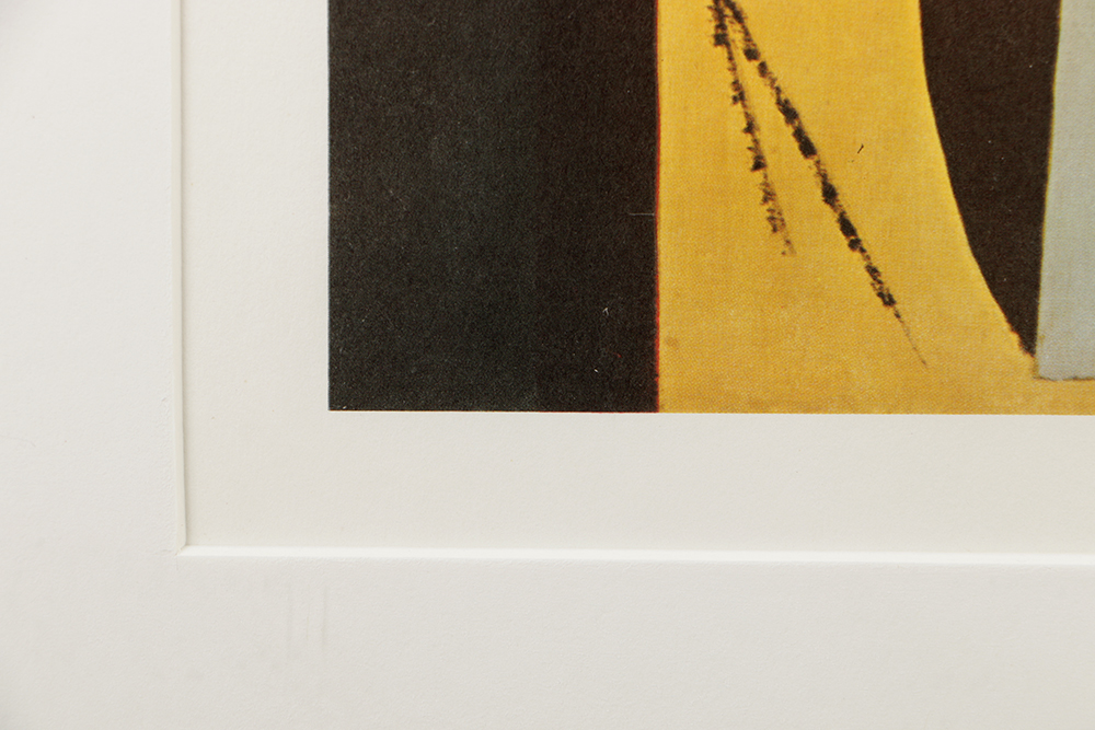 After Picasso Offset Lithograph on Paper "L'Homme aux cartes"