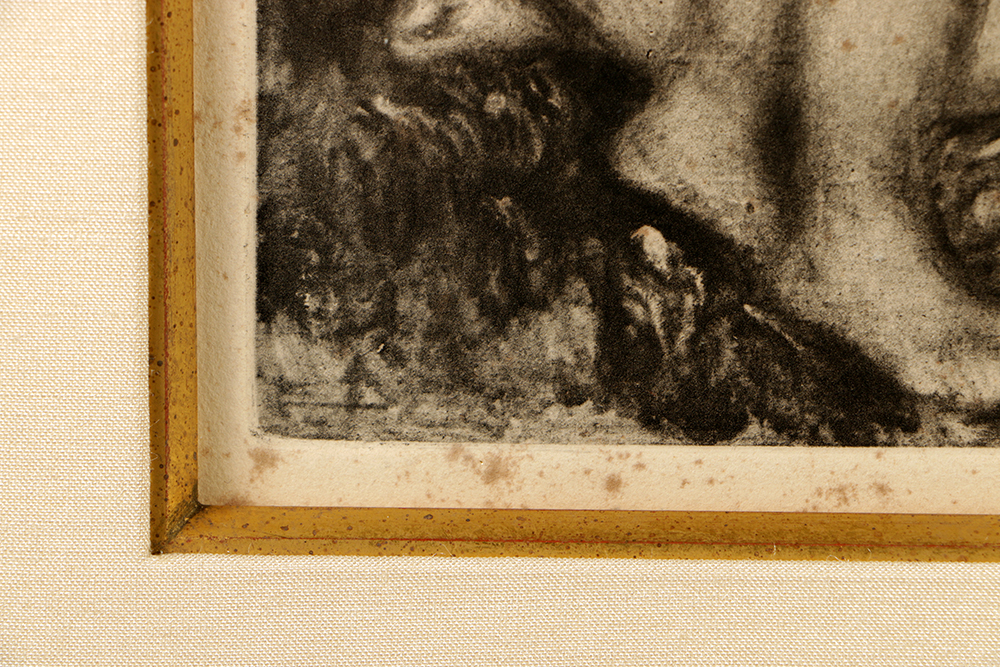 Soft Ground Etching on Paper after Renoir's "The Bathers"