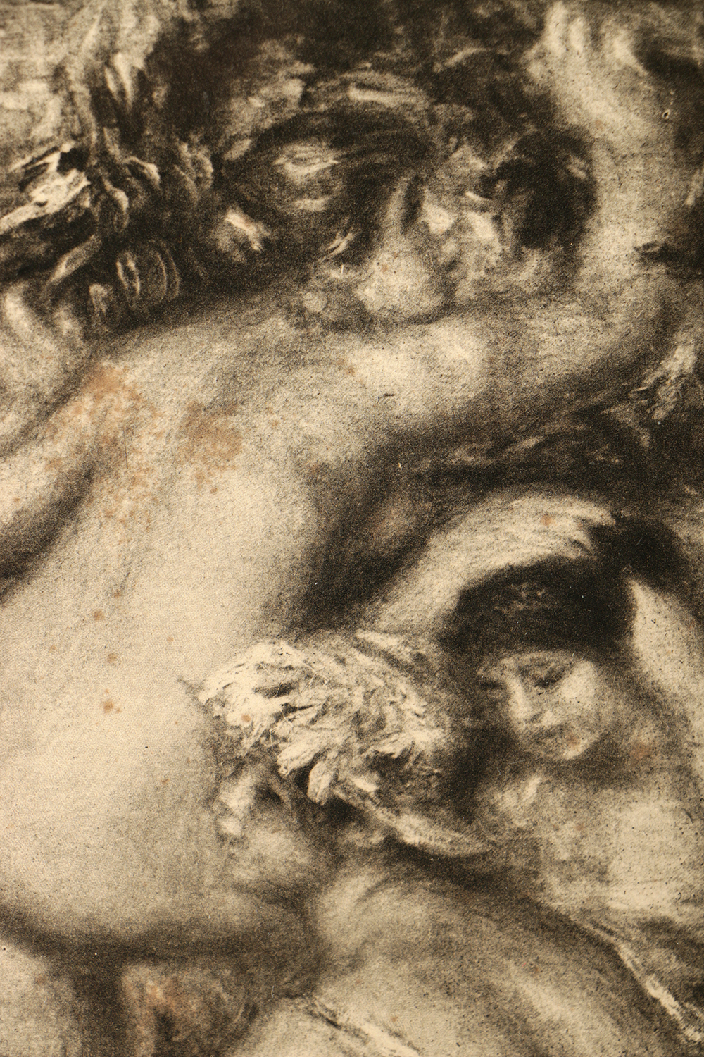 Soft Ground Etching on Paper after Renoir's "The Bathers"