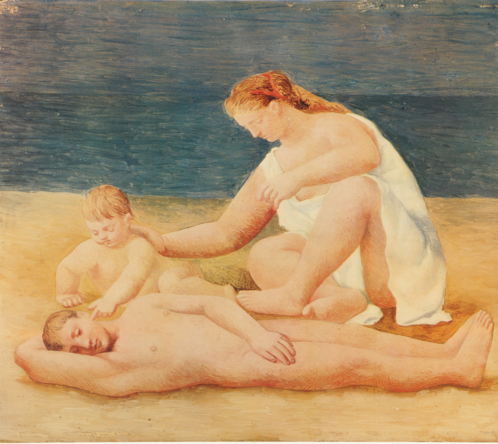 After Picasso Limited Edition Offset Lithograph "Famille au bord de la mer"