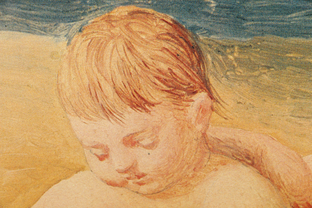 After Picasso Limited Edition Offset Lithograph "Famille au bord de la mer"