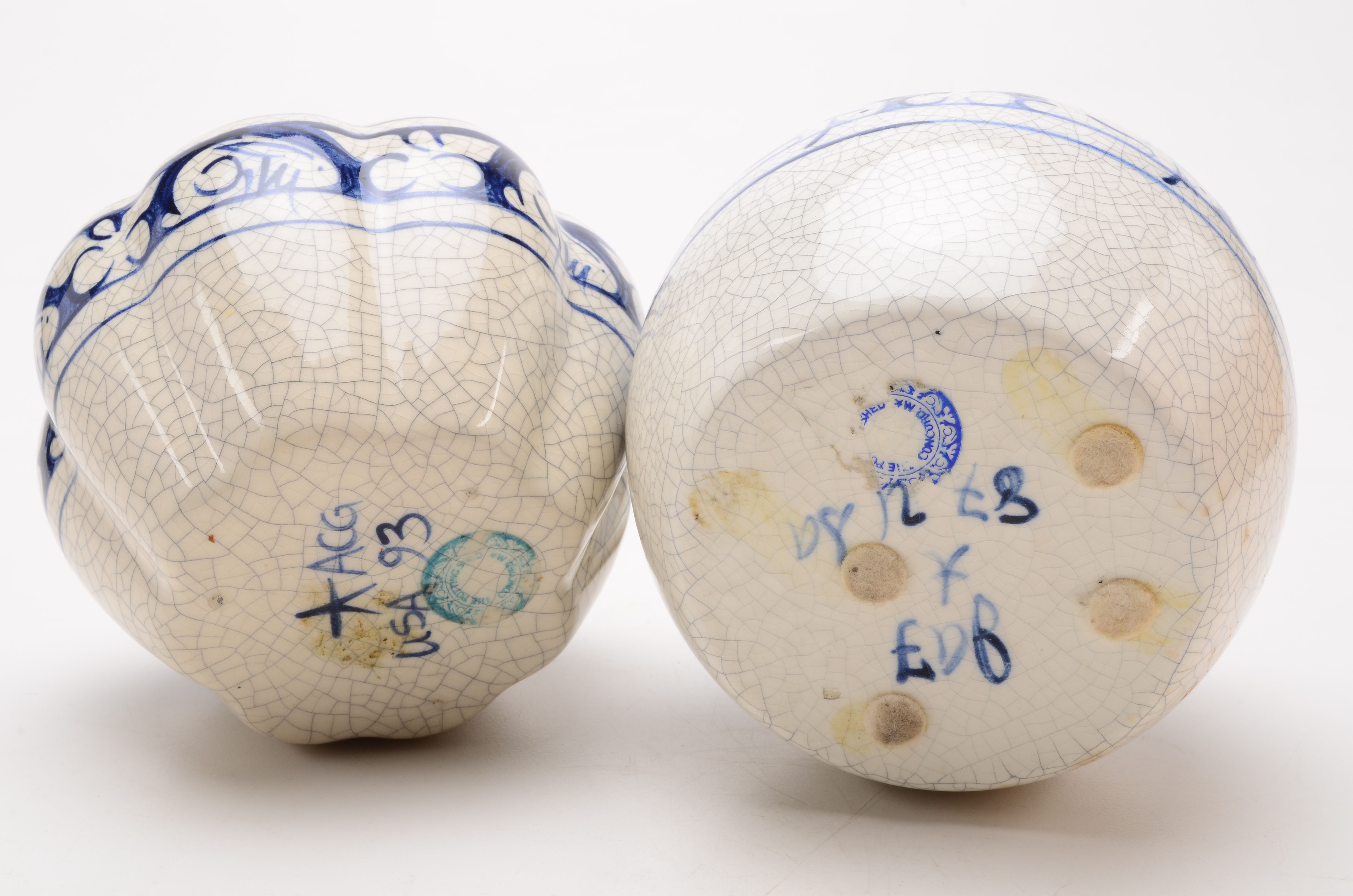 Authentic Dedham Pottery Reproductions Pieces