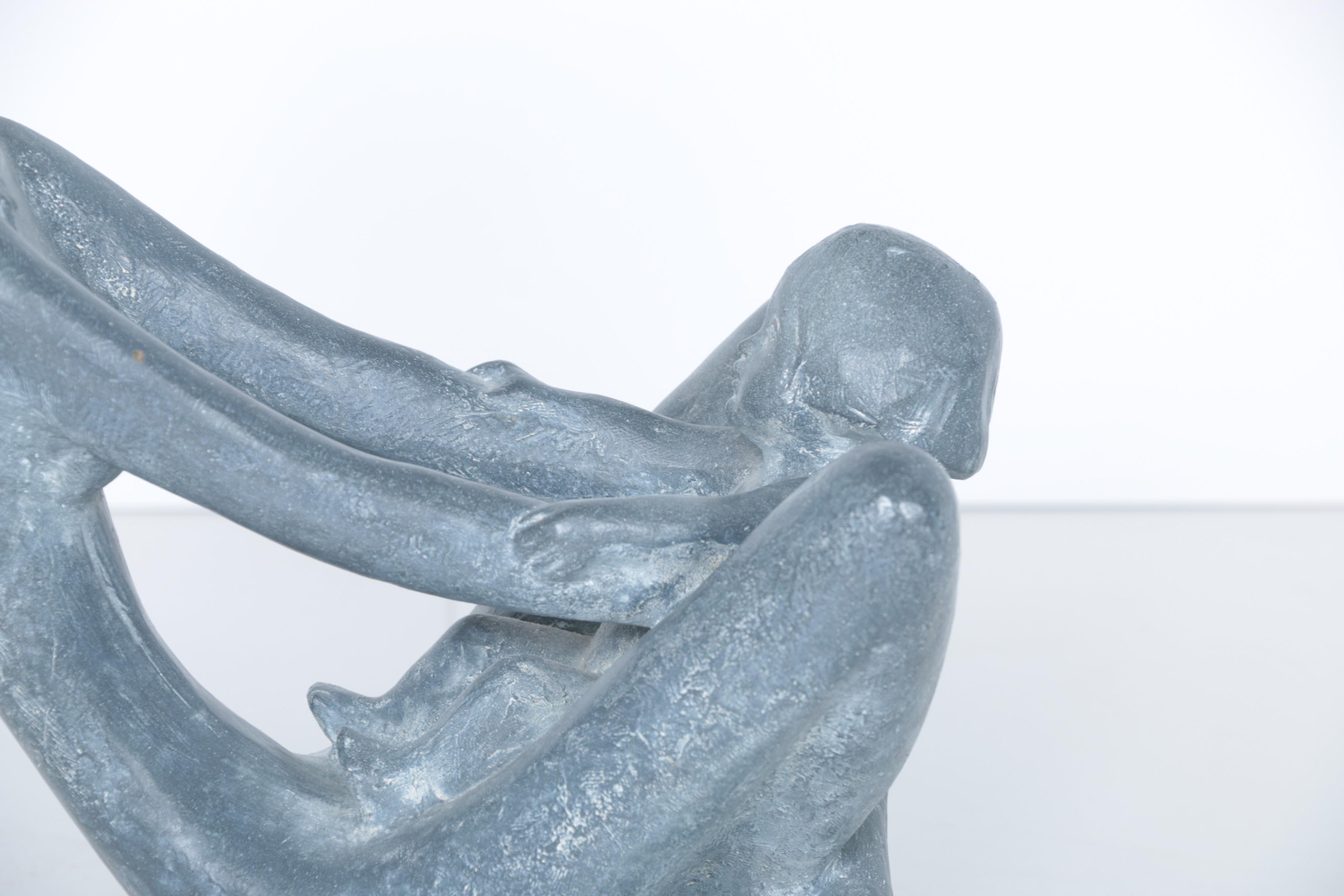 Kathy Kline Plaster Reproduction Sculpture "Mother and Child"