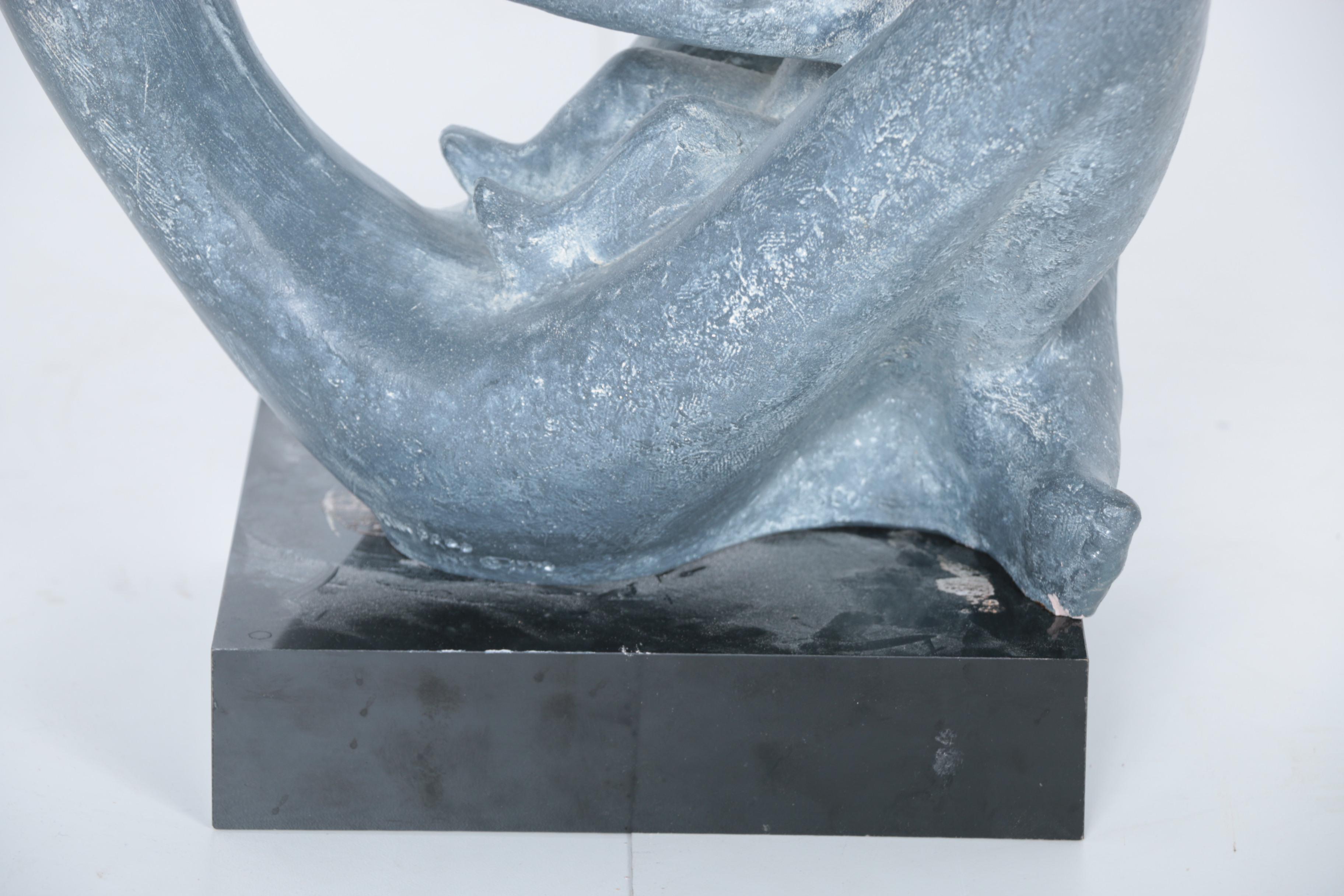 Kathy Kline Plaster Reproduction Sculpture "Mother and Child"