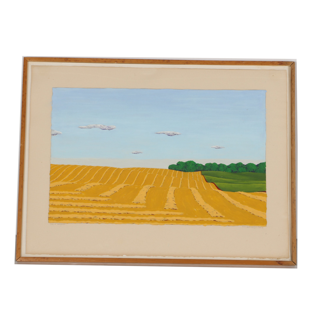 Roger Laux Nelson Oil Painting Study "Late September"