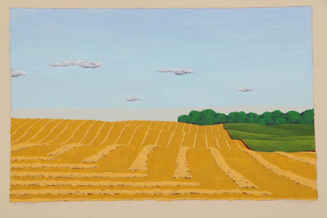 Roger Laux Nelson Oil Painting Study "Late September"