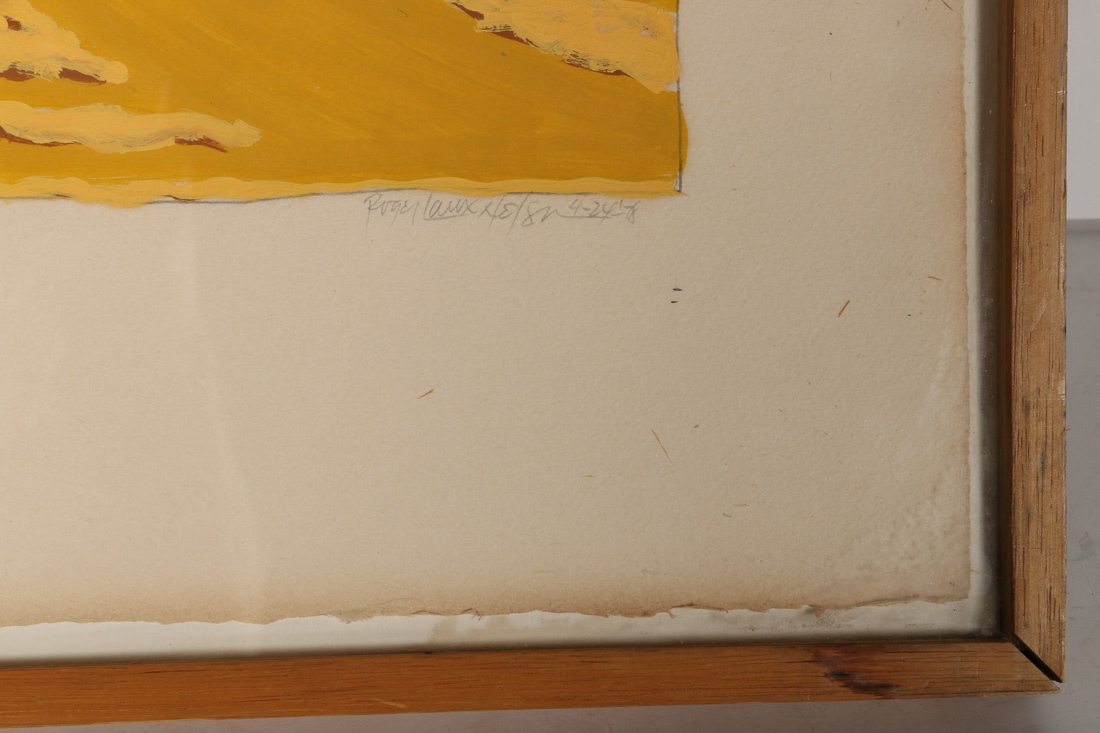 Roger Laux Nelson Oil Painting Study "Late September"