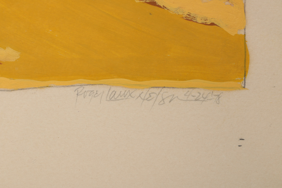 Roger Laux Nelson Oil Painting Study "Late September"