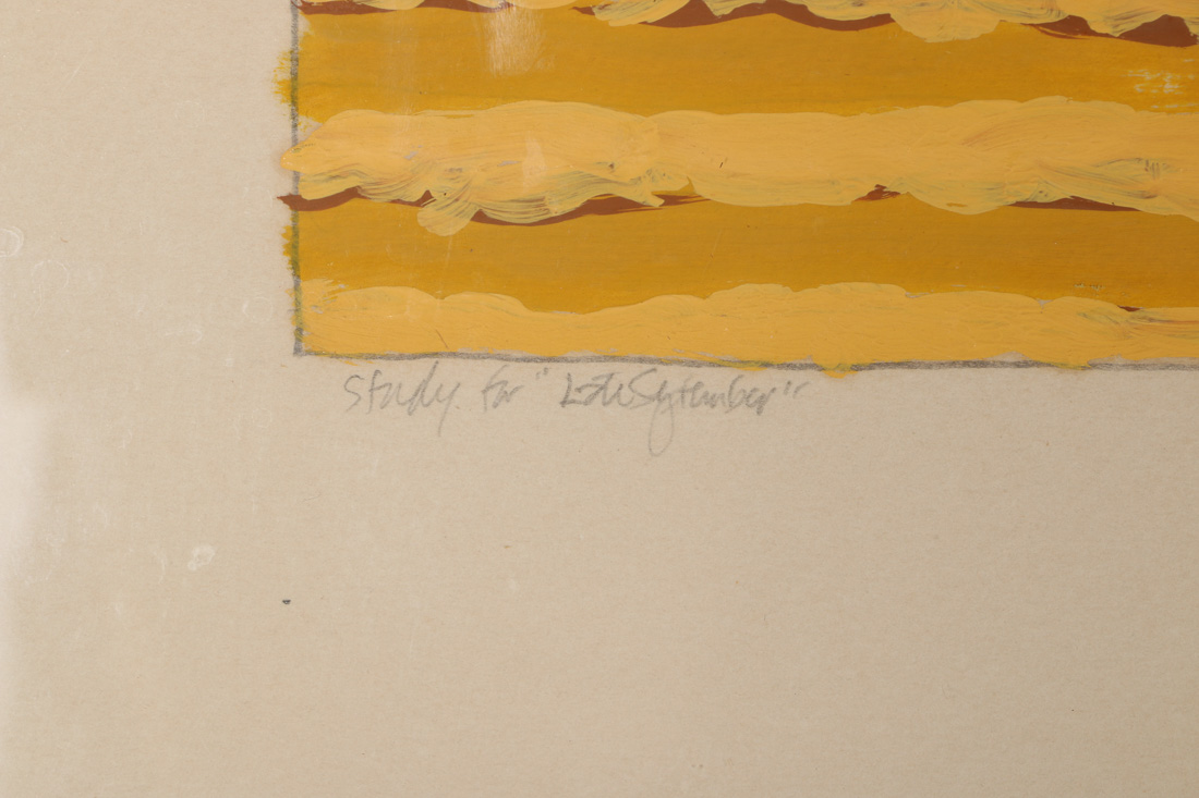 Roger Laux Nelson Oil Painting Study "Late September"