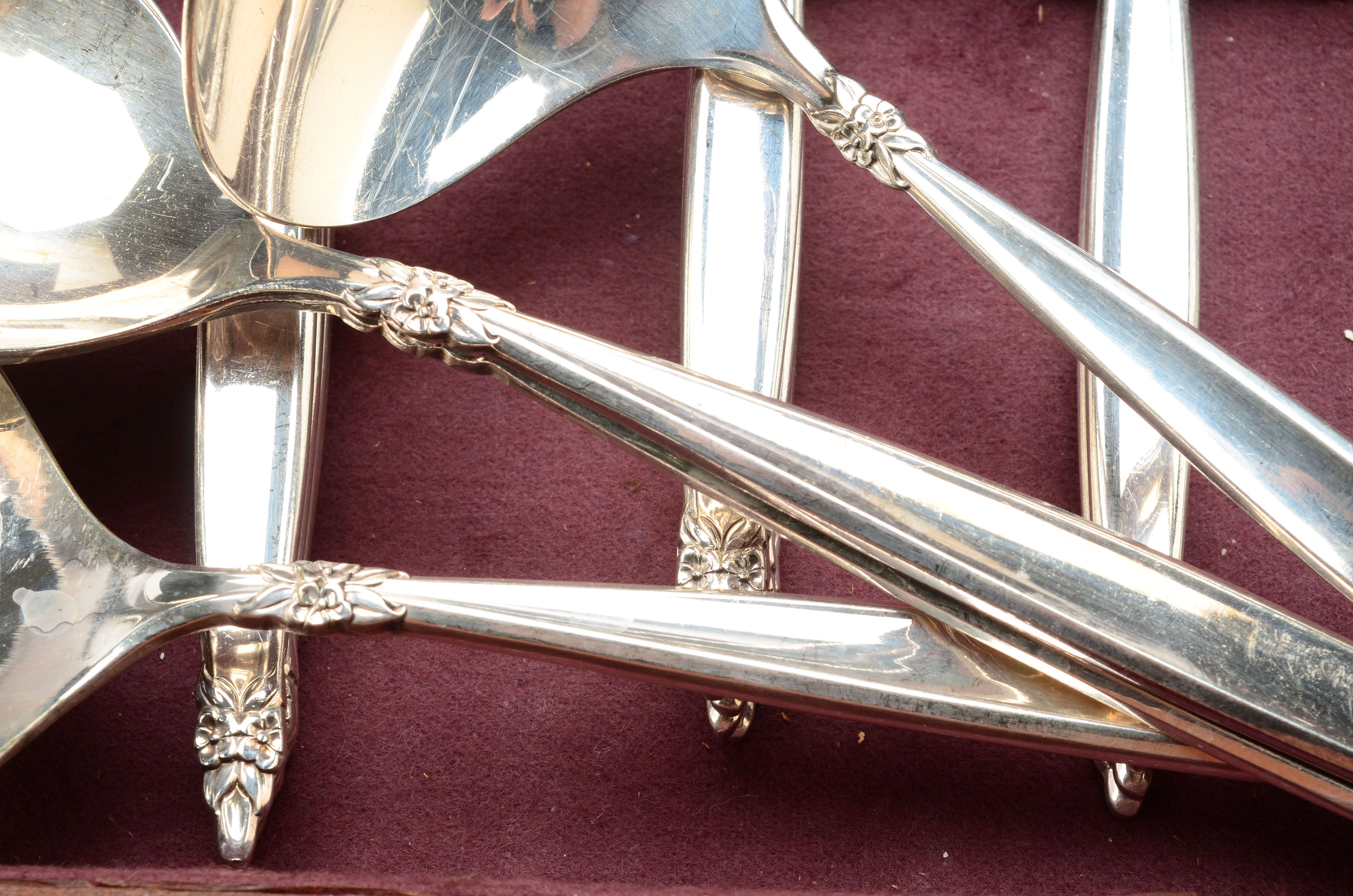 Rogers Bros. Silver Plate Flatware Set