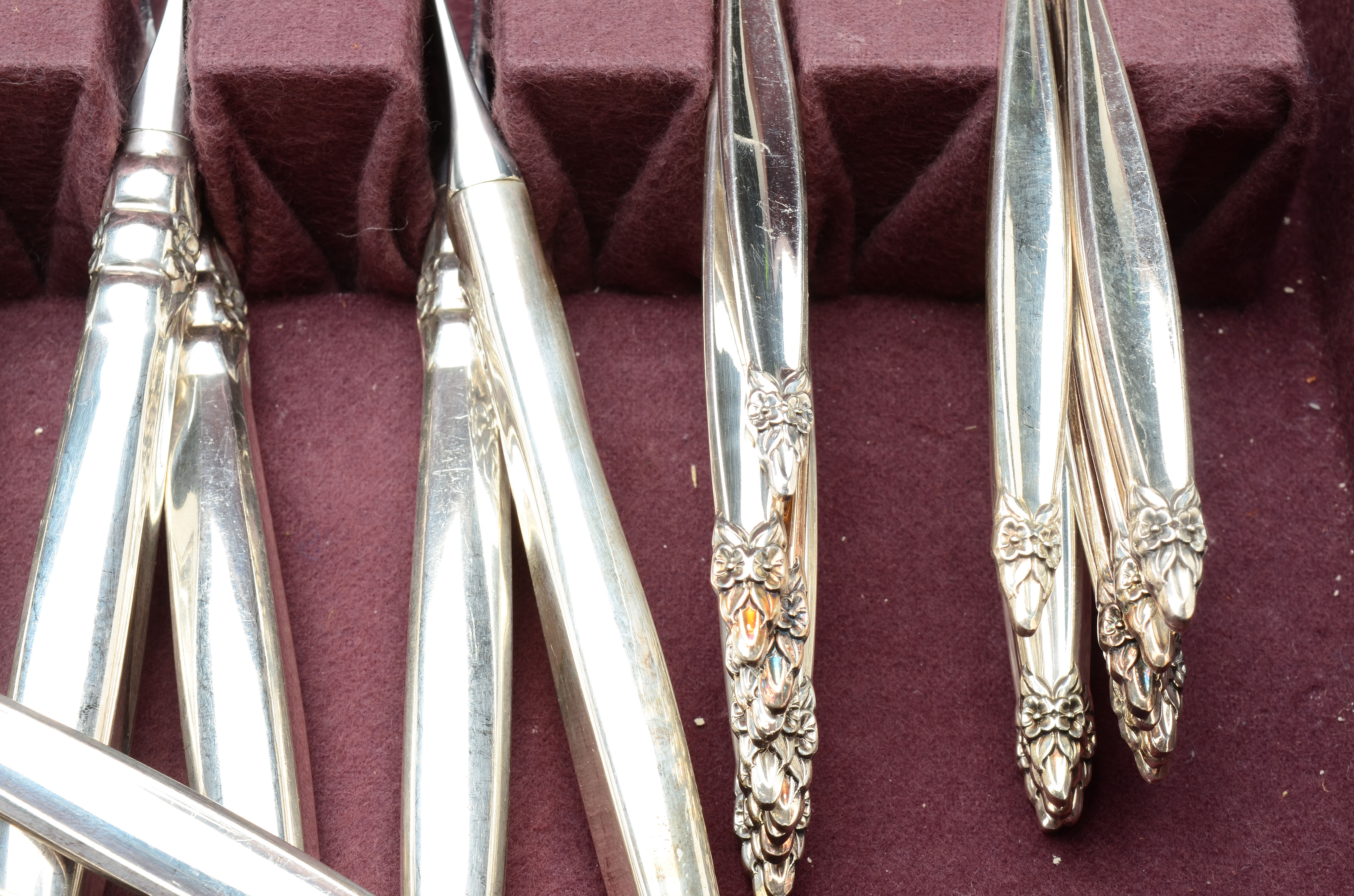 Rogers Bros. Silver Plate Flatware Set