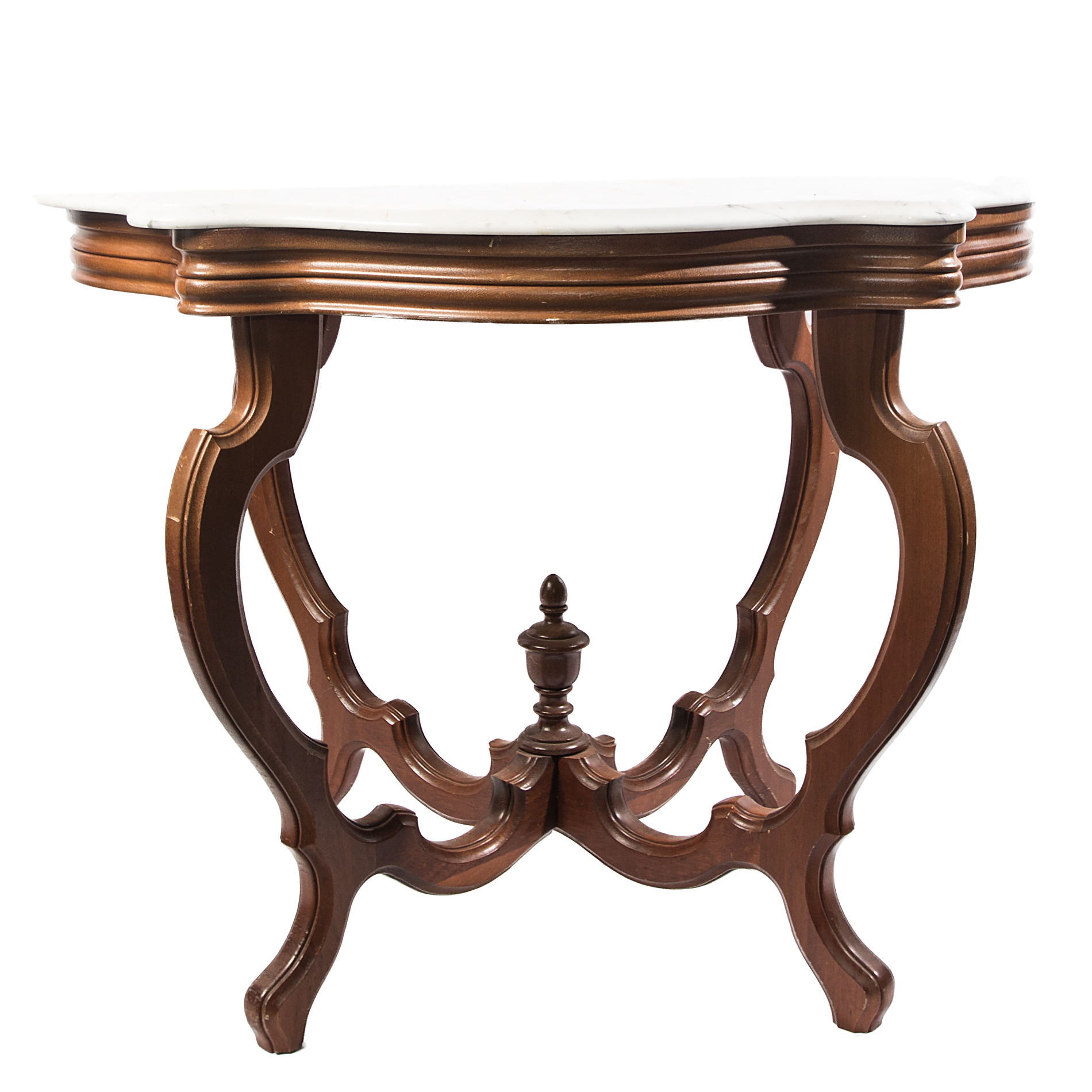 Victorian Style Marble Topped Table