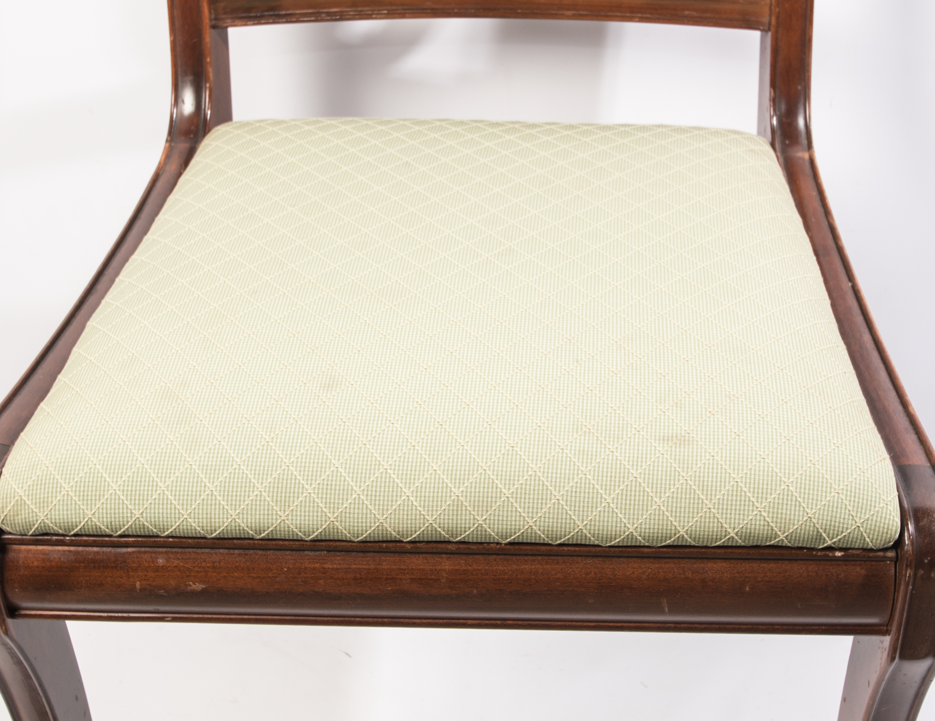 Antique Lyre Back Dining Chairs