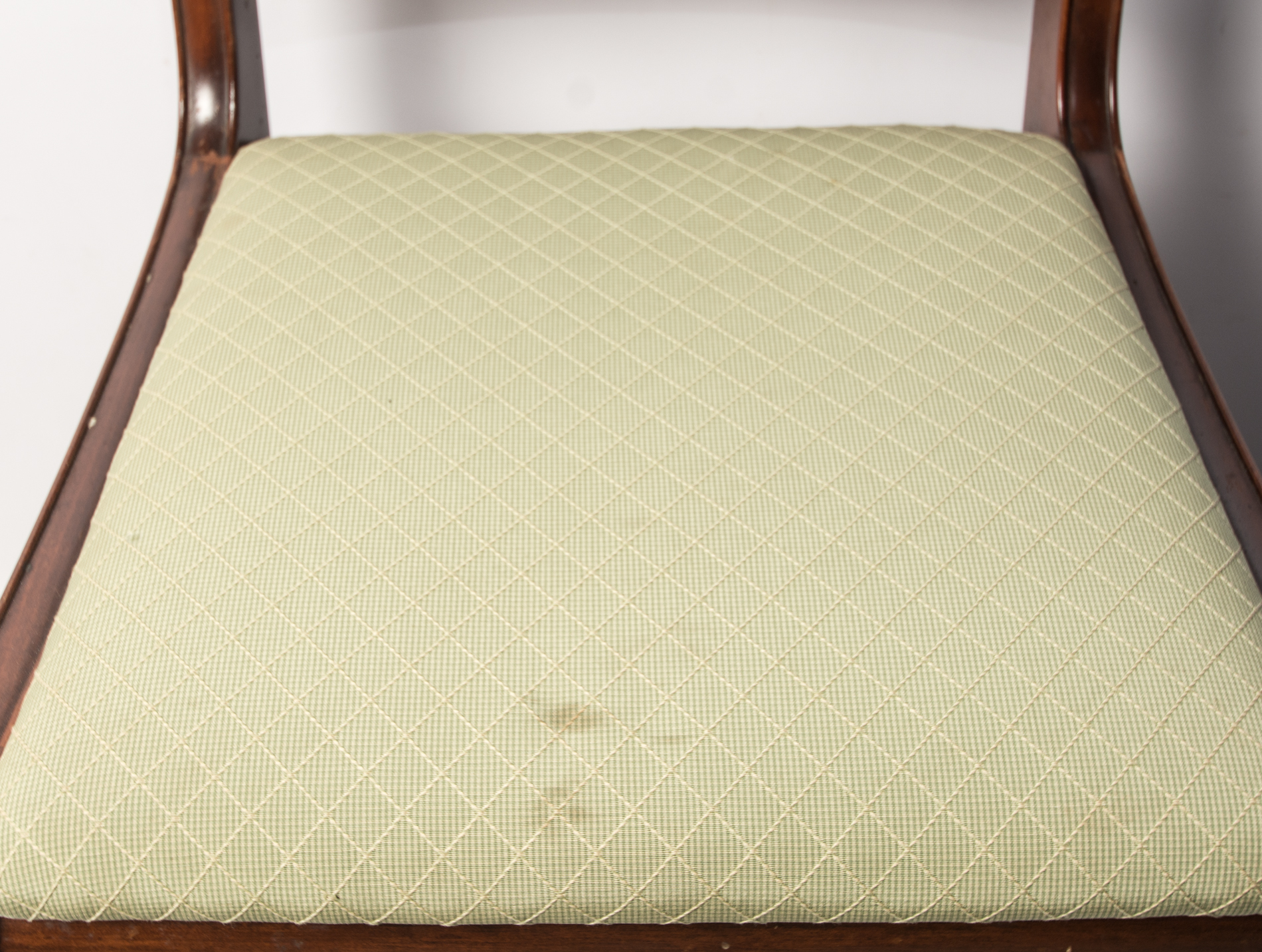 Antique Lyre Back Dining Chairs