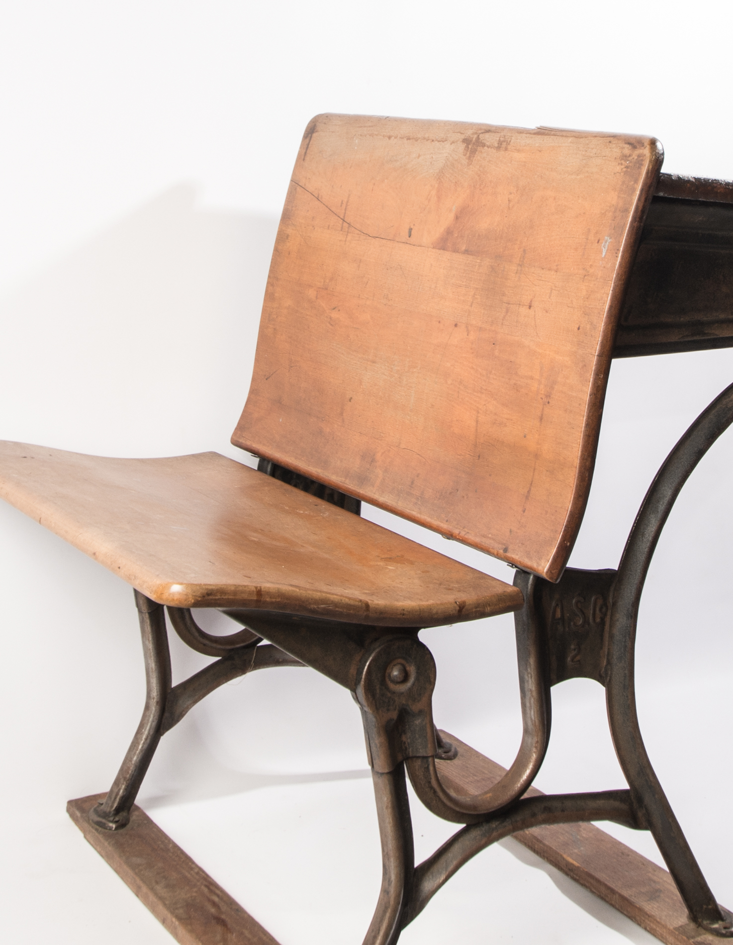 Antique American Seating Company #2 School Desk