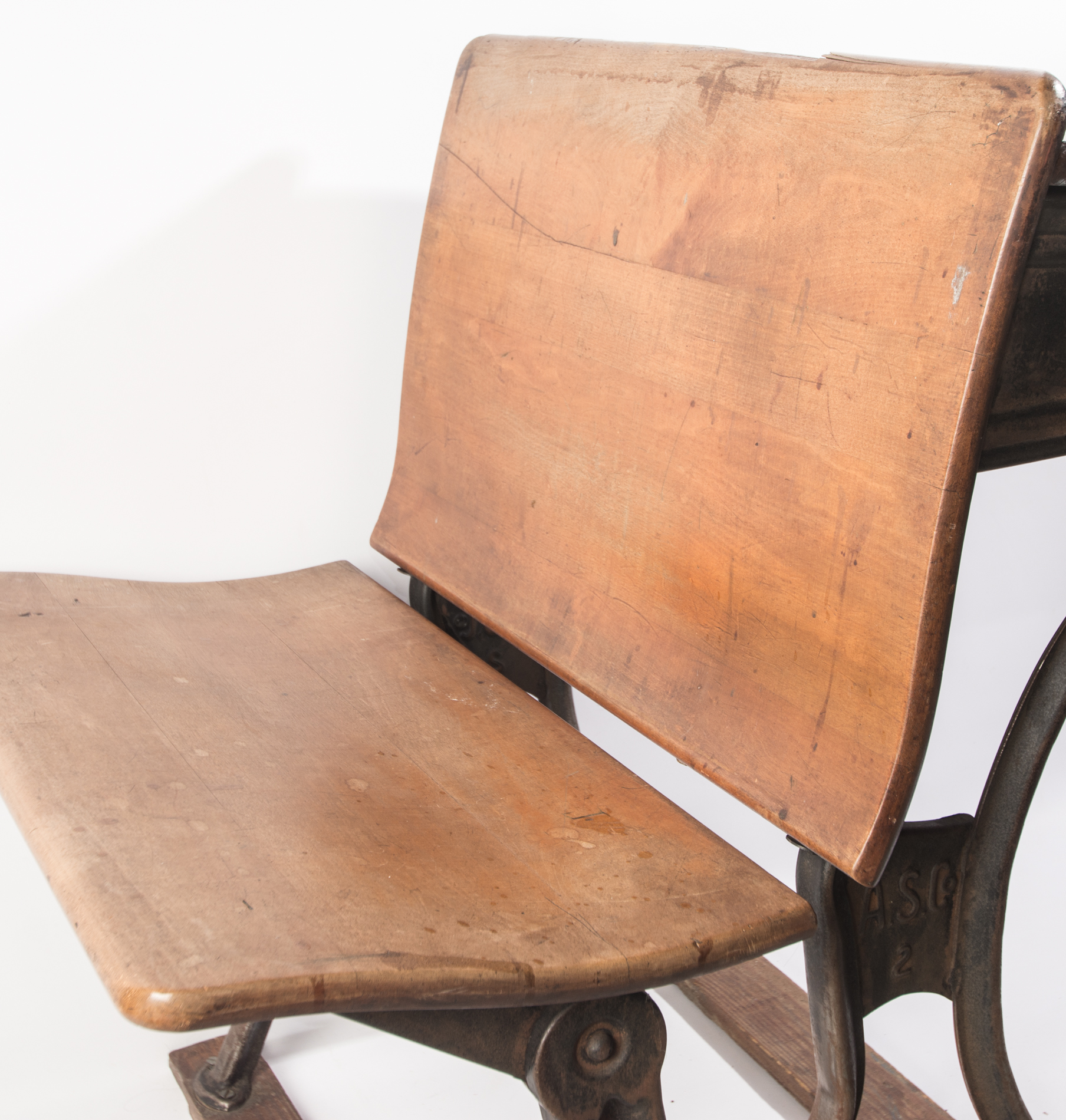 Antique American Seating Company #2 School Desk