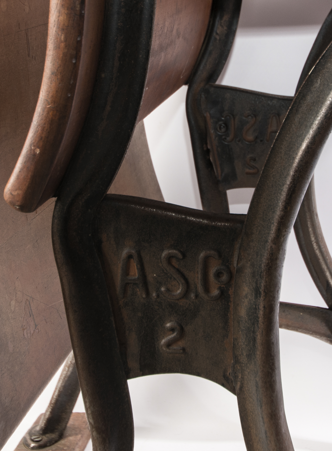 Antique American Seating Company #2 School Desk