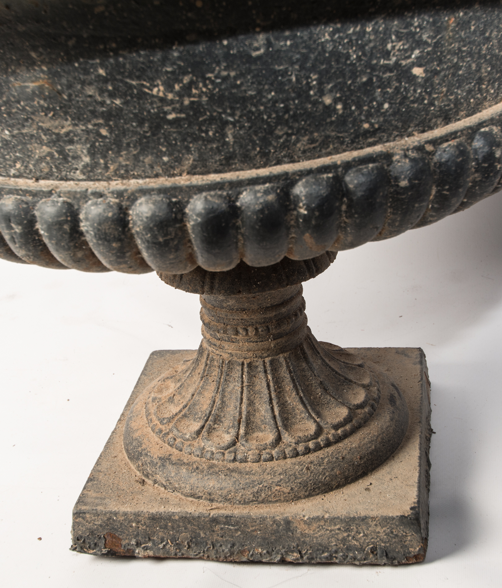 Neoclassical Inspired Cast Metal Planter