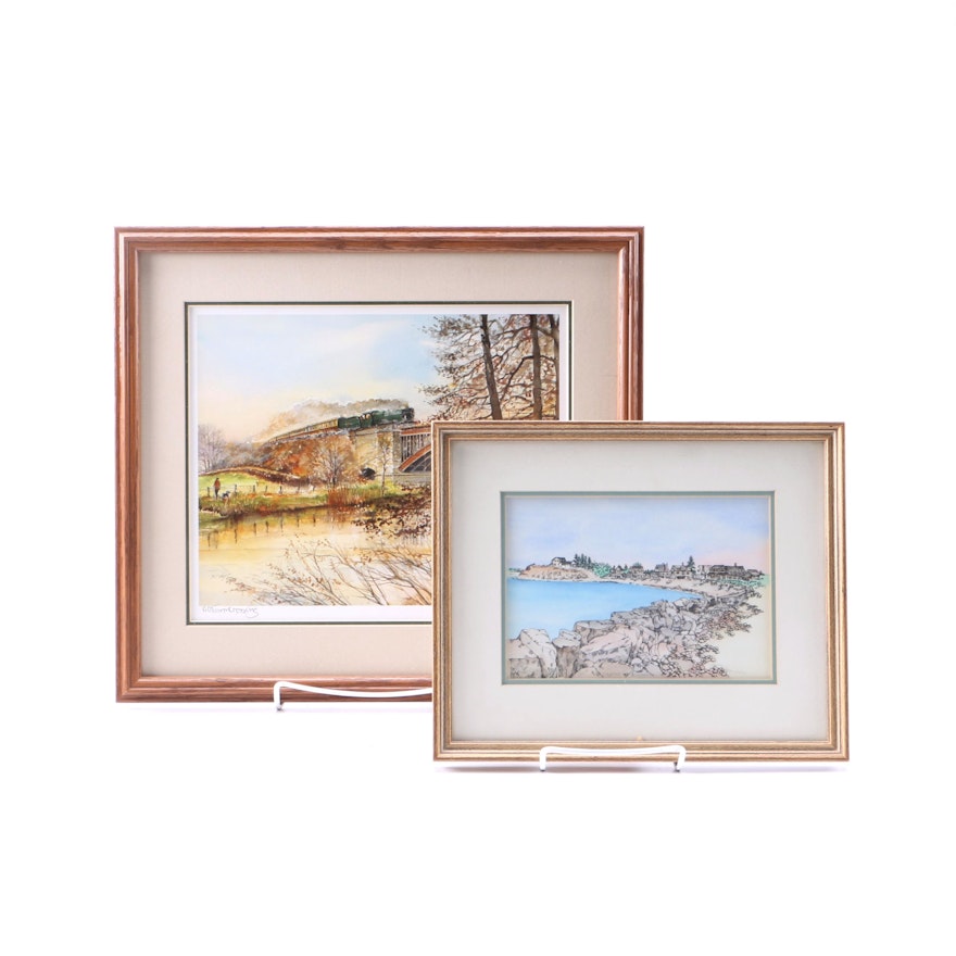 Framed Limited Edition Landscape Prints