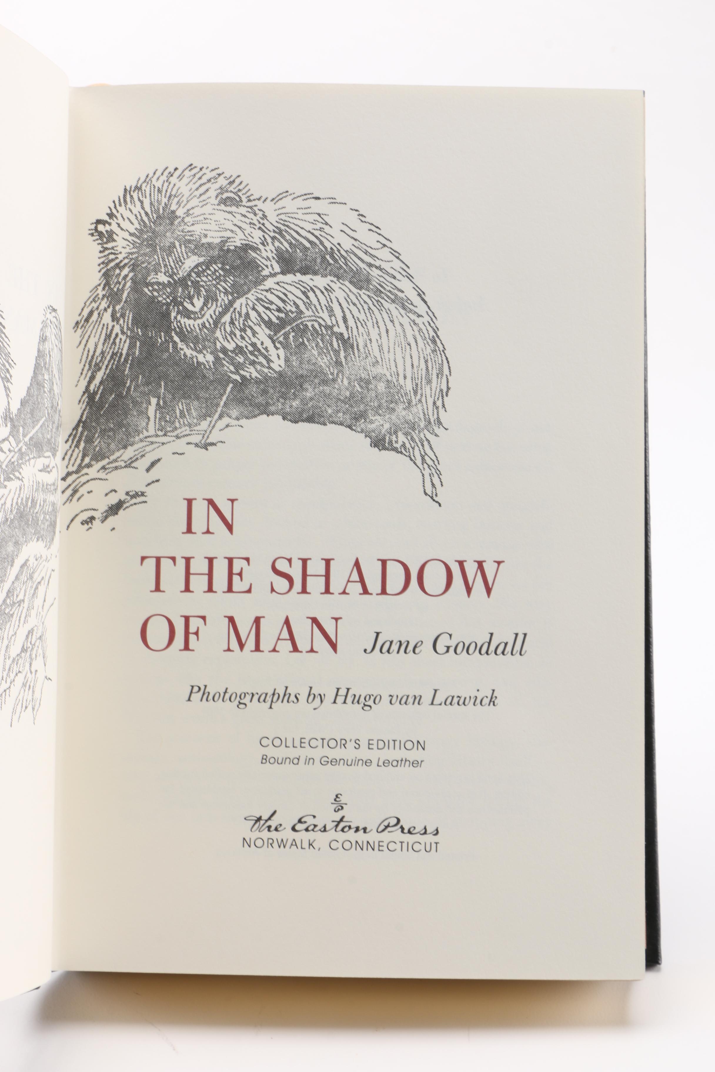 "In the Shadow of Man" Signed Edition by Jane Goodall