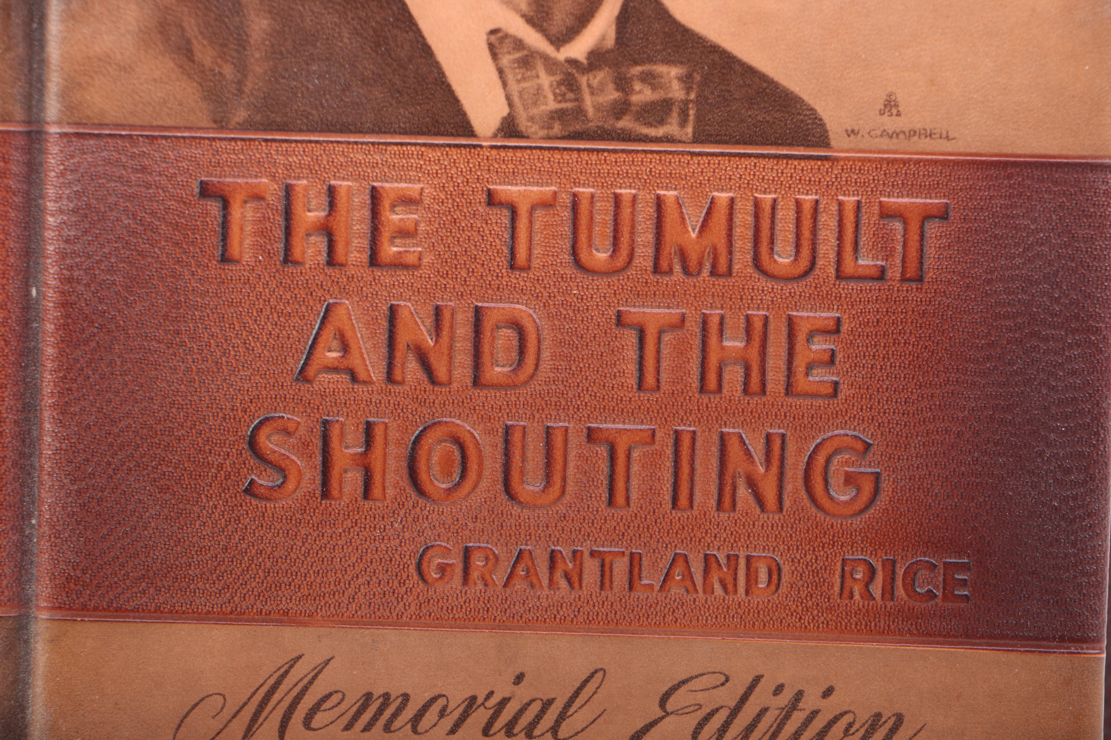 "The Tumult and the Shouting: My Life in Sport" by Grantland Rice