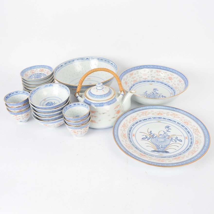 Grouping of Chinese Ceramic Dishes