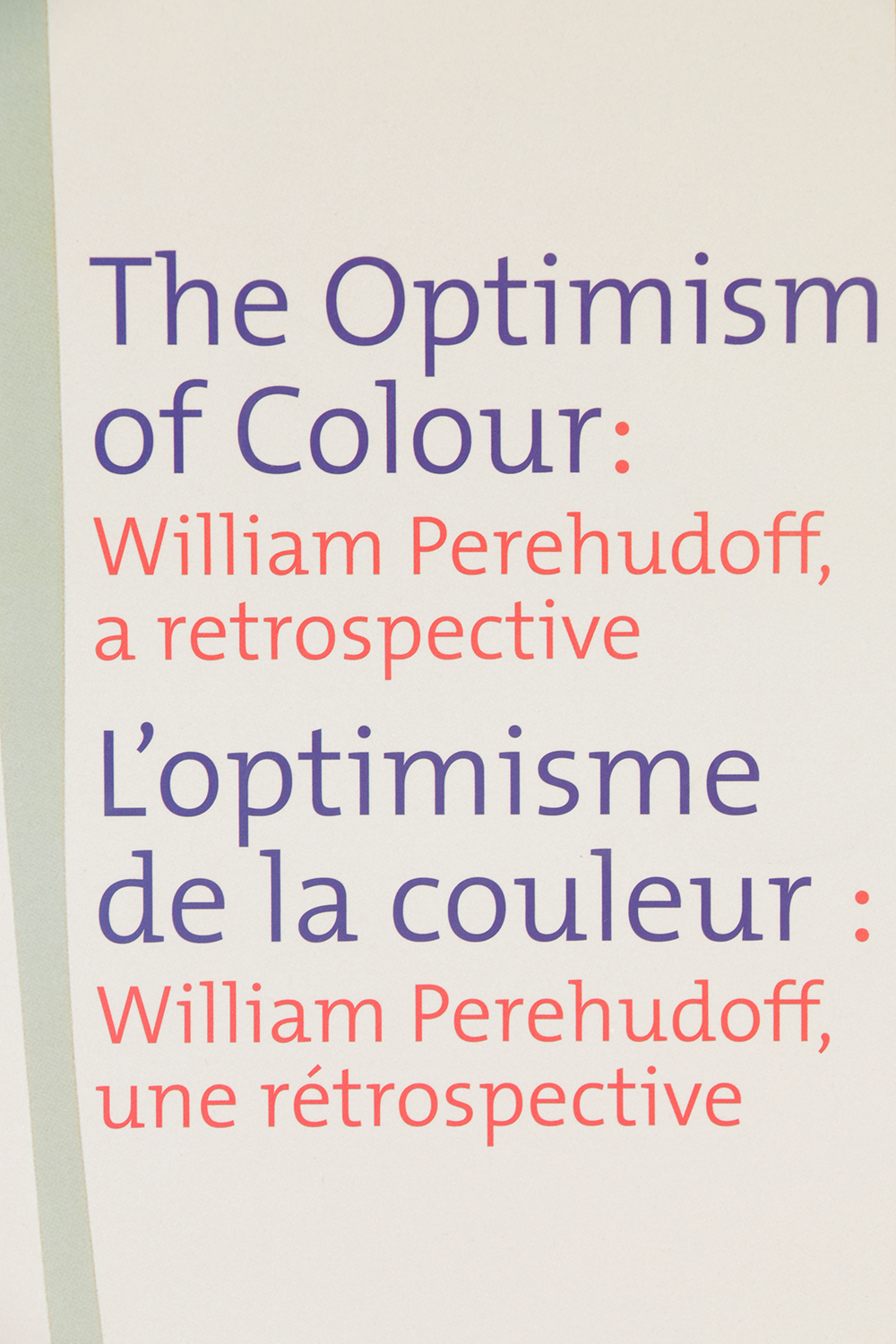 William Perehudoff; Untitled,  1980
