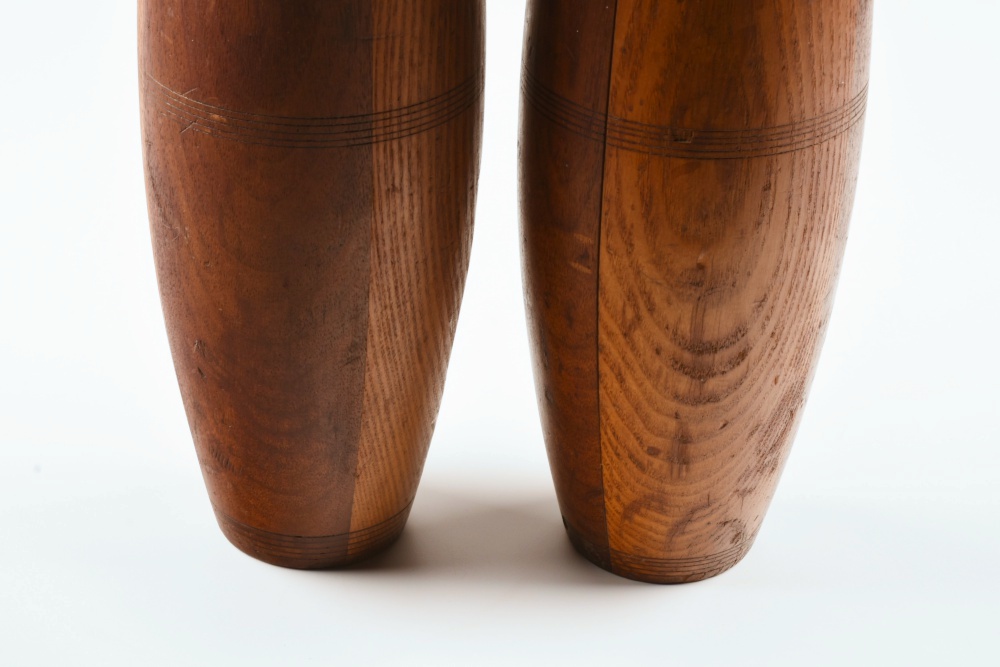 Pair of Large Indian Clubs