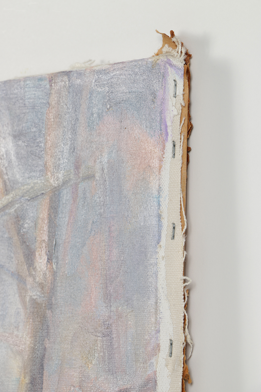 Mae Connor Oil Painting on Canvas of Wintry Landscape