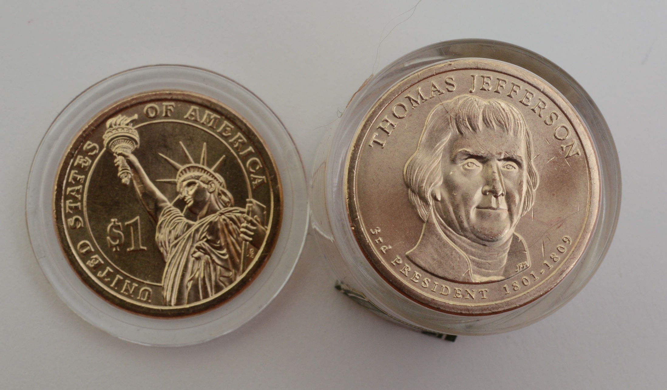 Collection of Proof and Uncirculated U.S. $1 Modern Coins