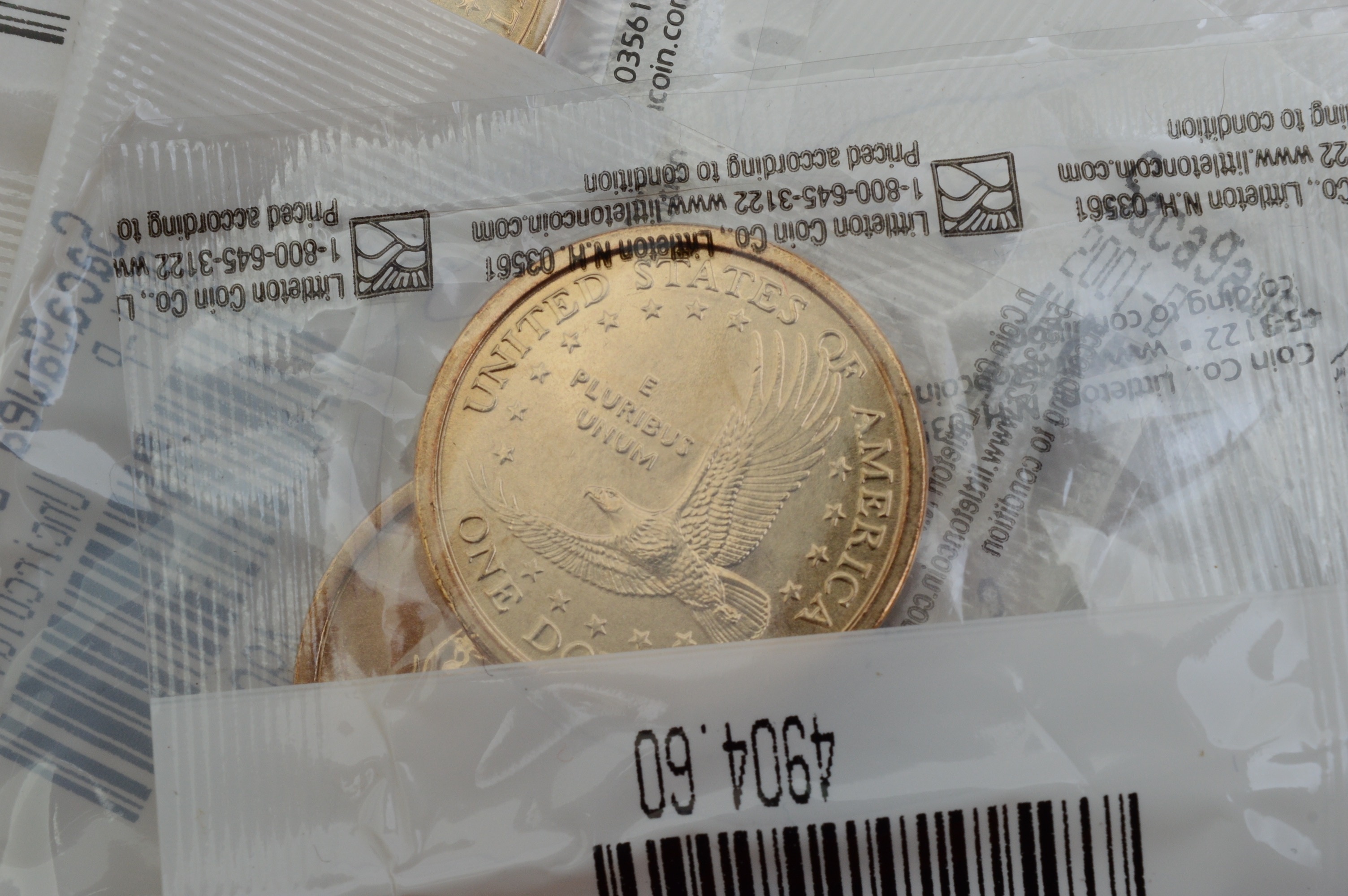 Collection of Proof and Uncirculated U.S. $1 Modern Coins