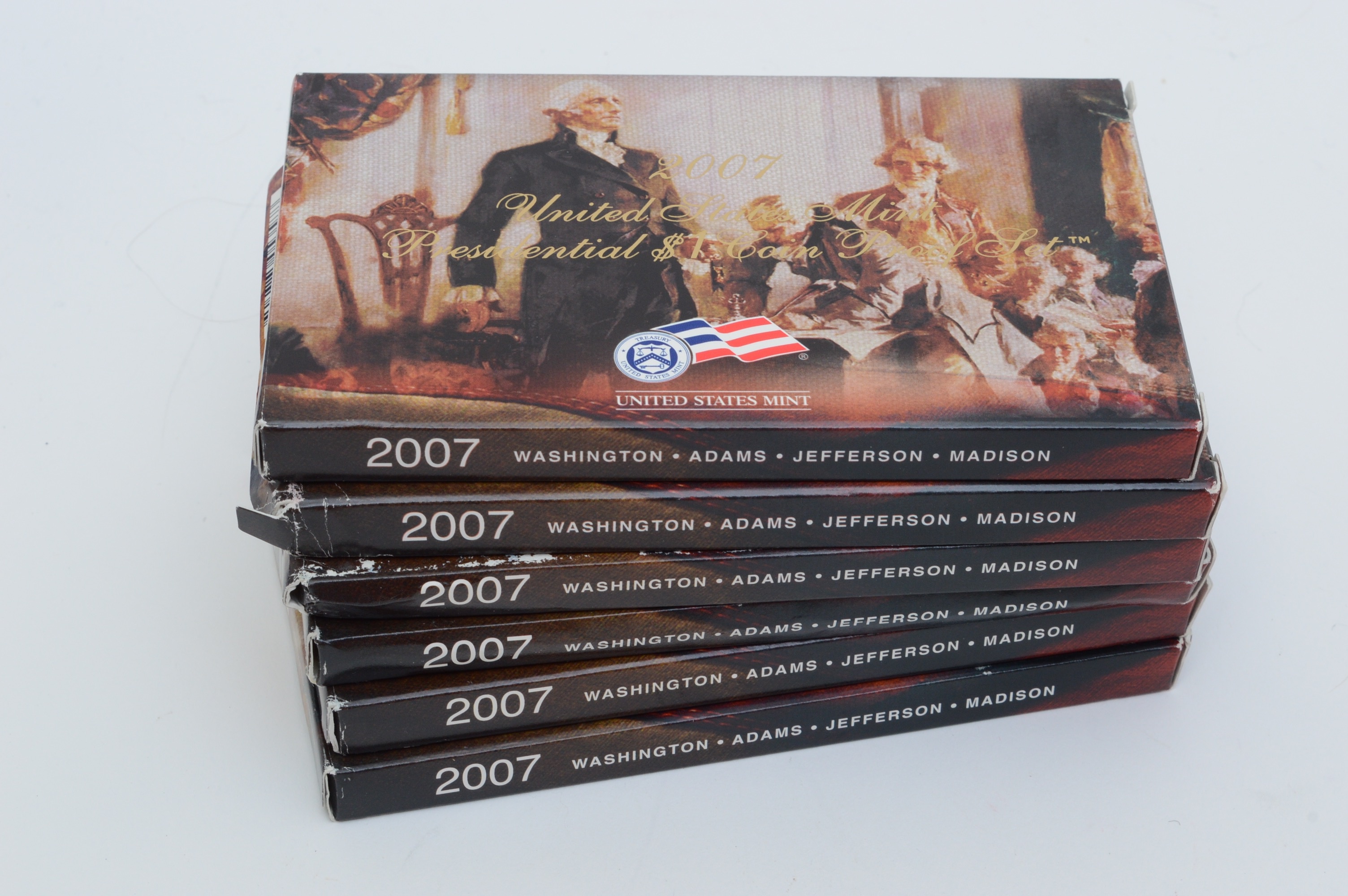 Collection of Proof and Uncirculated U.S. $1 Modern Coins