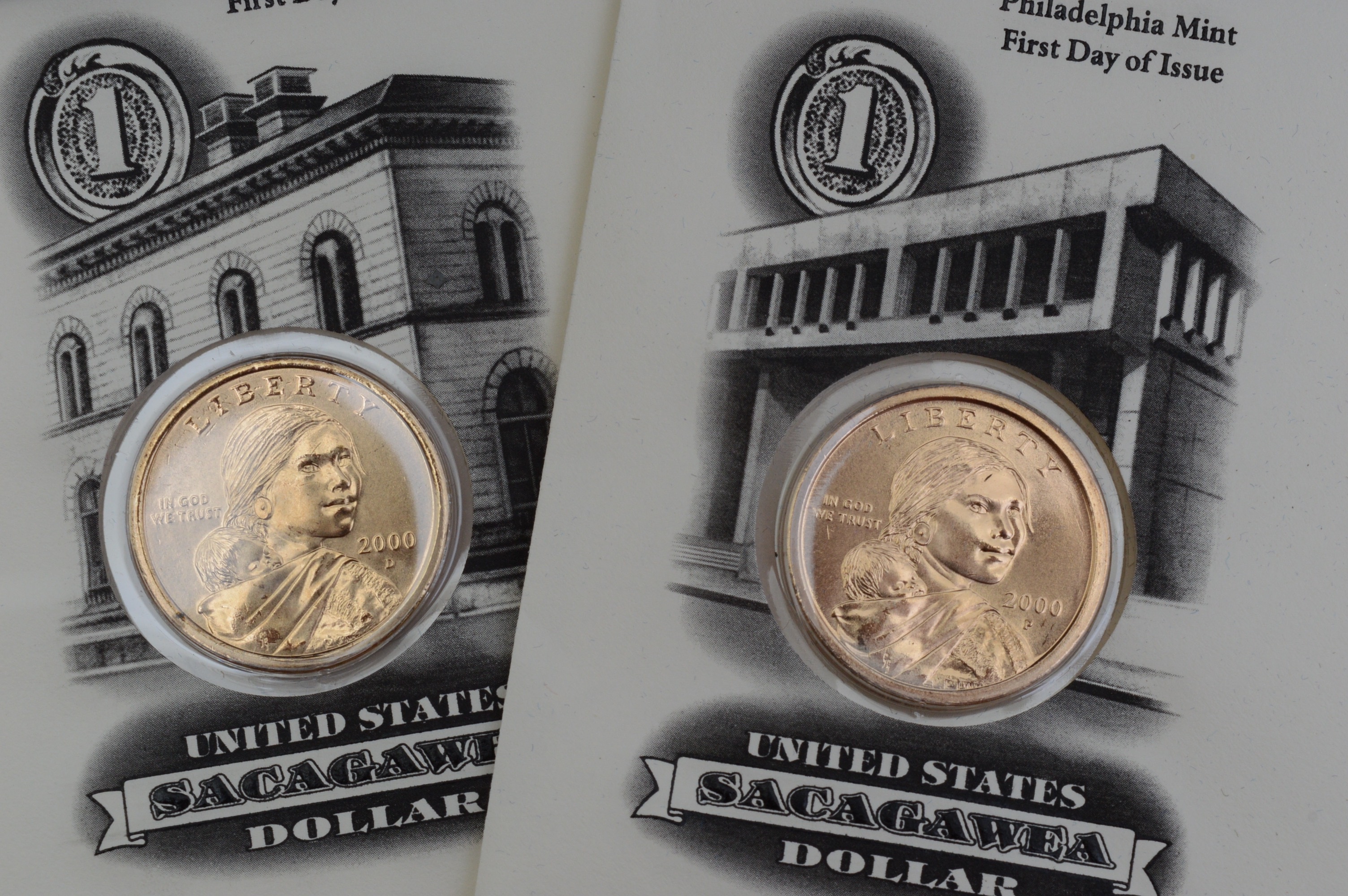 Collection of Proof and Uncirculated U.S. $1 Modern Coins