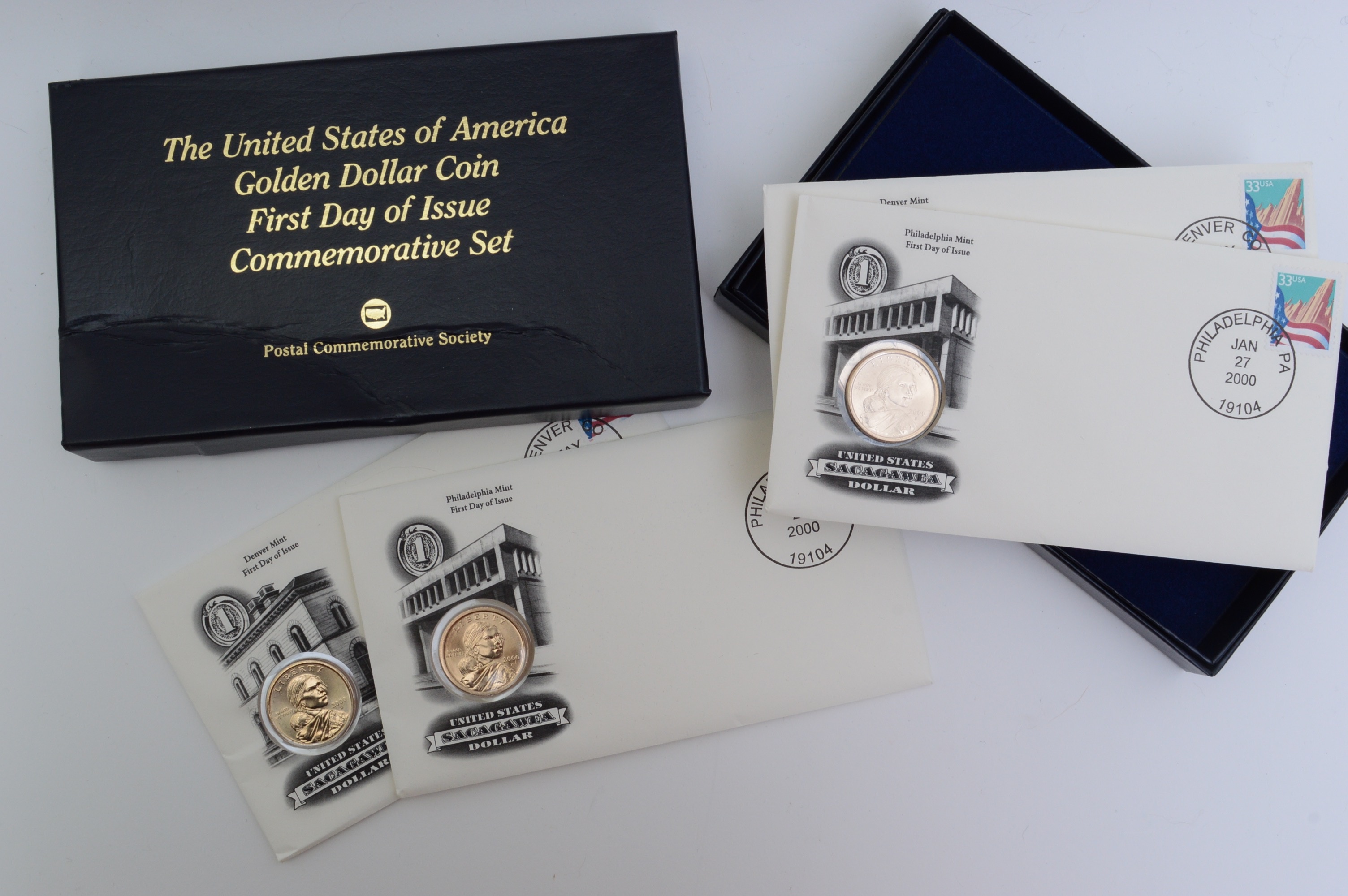 Collection of Proof and Uncirculated U.S. $1 Modern Coins