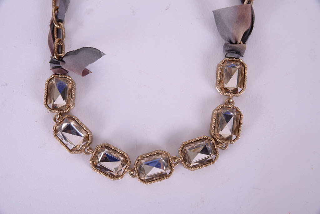 Collection of Gold and Jewel Tone Costume Jewelry