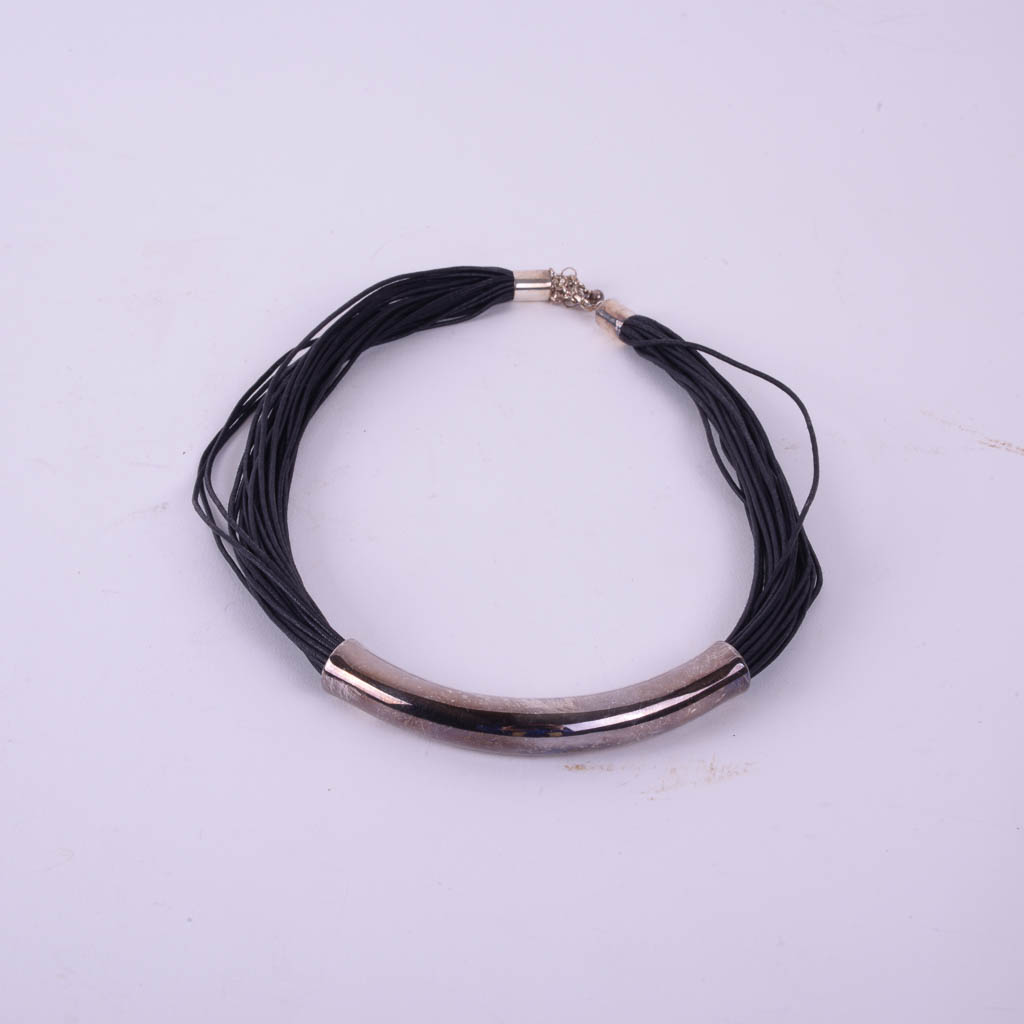 Collection of Sterling Silver Jewelry With Black Accents