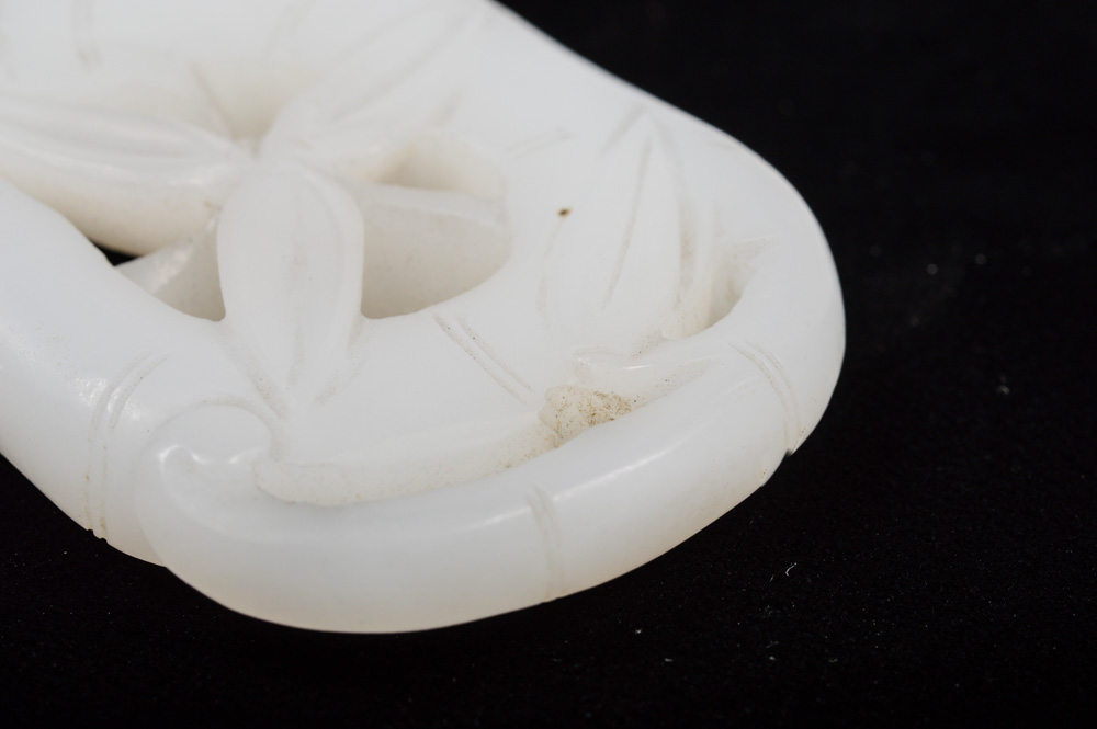 Chinese Carved Charm with Bamboo