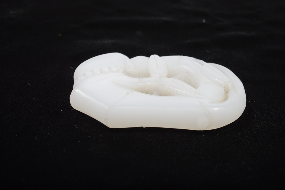 Chinese Carved Charm with Bamboo