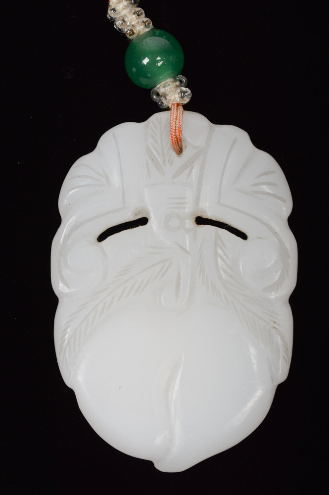 Antique Chinese Carved Peach Charm