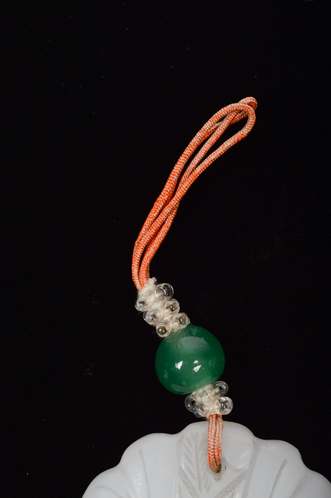 Antique Chinese Carved Peach Charm