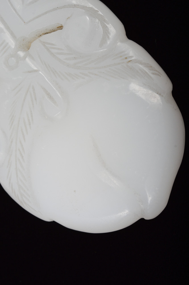 Antique Chinese Carved Peach Charm