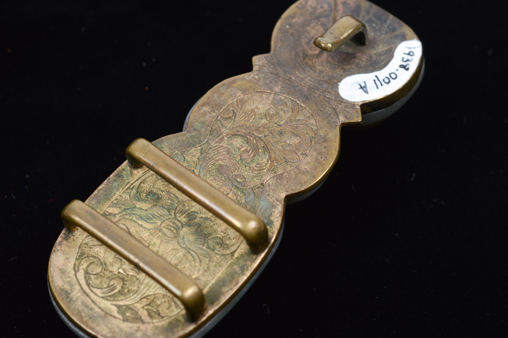 Chinese Jade and Stone Buckle