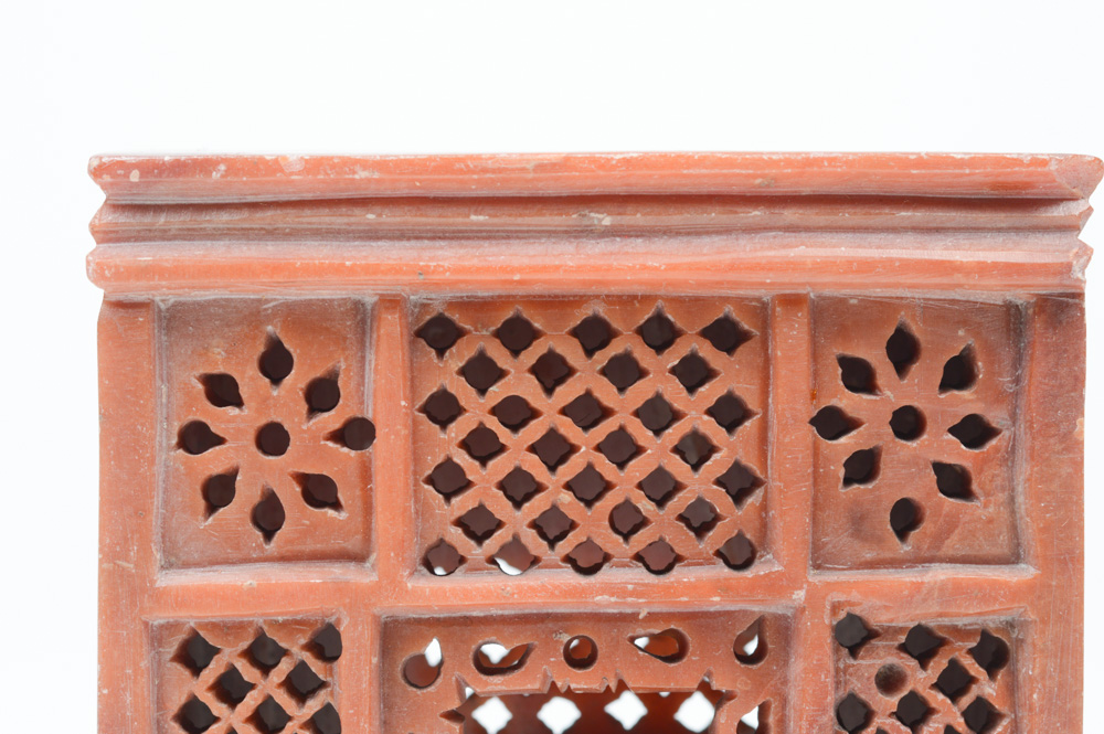 Chinese Carved Soapstone Altar