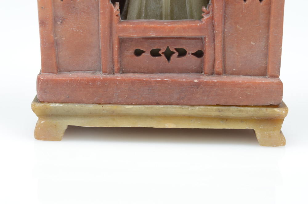 Chinese Carved Soapstone Altar