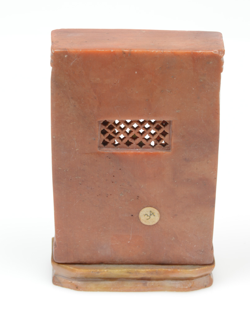 Chinese Carved Soapstone Altar