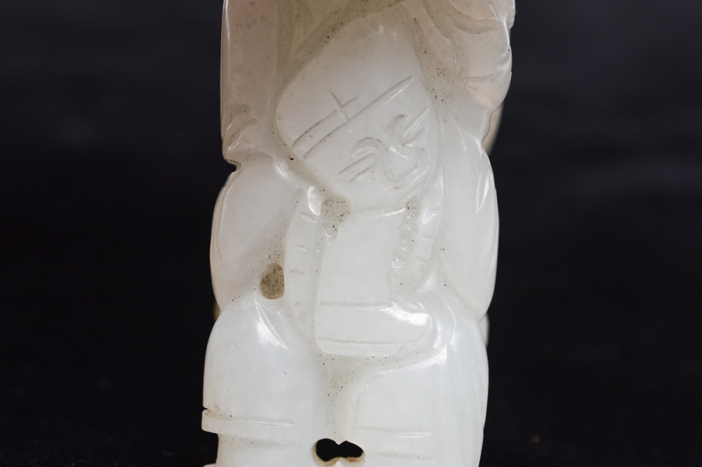 Chinese Celadon Jade Buckle