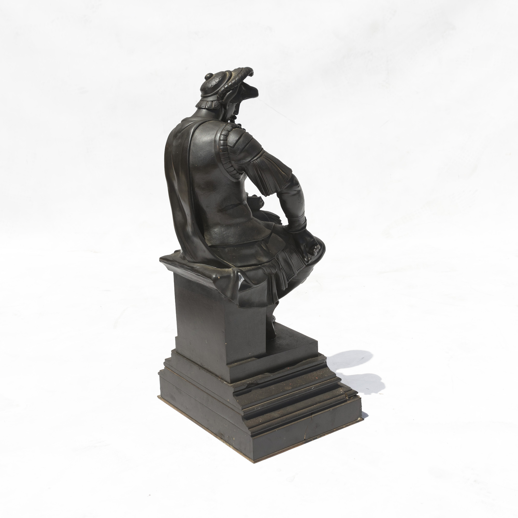 Reproduction Sculpture After Michelangelo's "Il Penseroso"