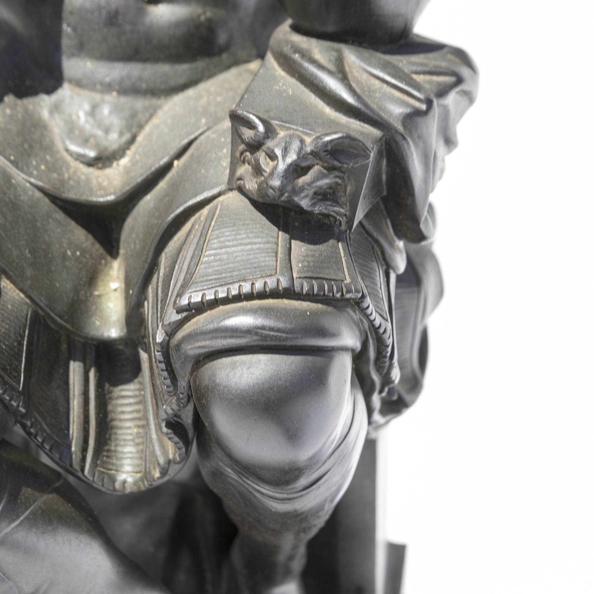 Reproduction Sculpture After Michelangelo's "Il Penseroso"